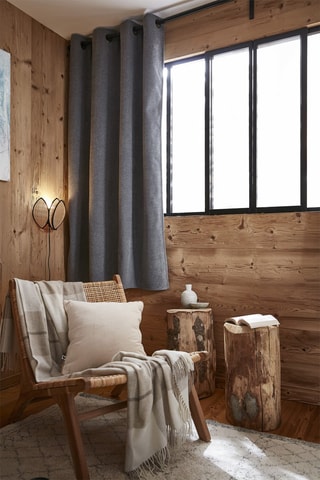 Cortina Bjon - Gris -  140 x 180 cm