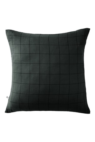 Funda de almohada Gaia Match - Verde oscuro