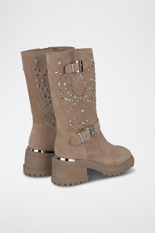 Splitleren Laarzen Camel
