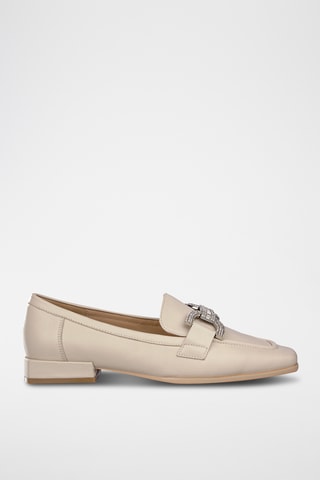 Nubuck Mocassins - Taupe