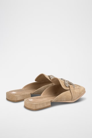 Nubuck Muiltjes - Beige