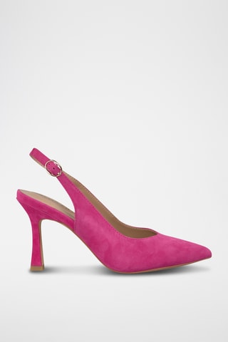 Nubuck Pumps - Fuchsia