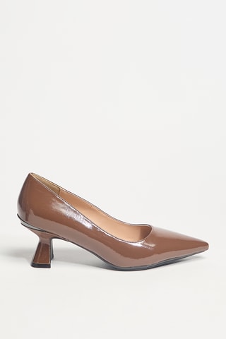 Lakleren Pumps - Camel