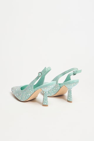 Leren Pumps - Mintgroen