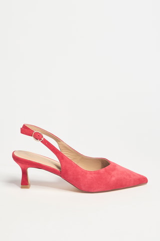 Leren Pumps - Roze