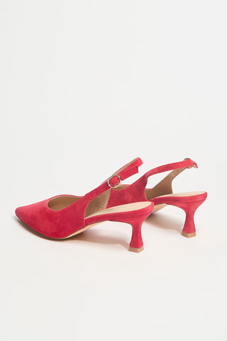 Leren Pumps - Roze