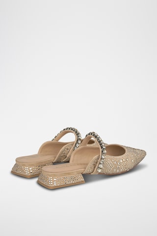 Nubuck Muiltjes - Beige
