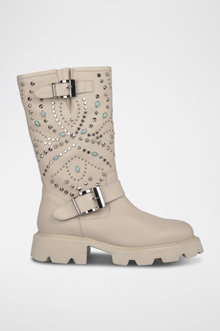 Nappaleren Laarzen Beige