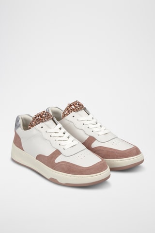 Leren Sneakers - Oudroze
