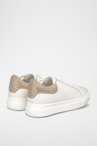 Nappaleren Sneakers Wit
