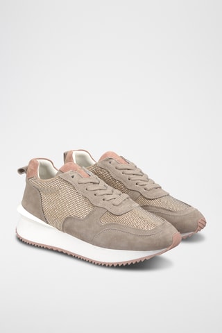 Nubuck Sneakers - Roze