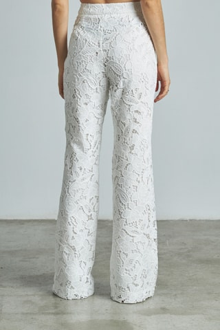 Broek Hoge Taille - Wit