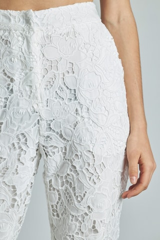 Broek Hoge Taille - Wit