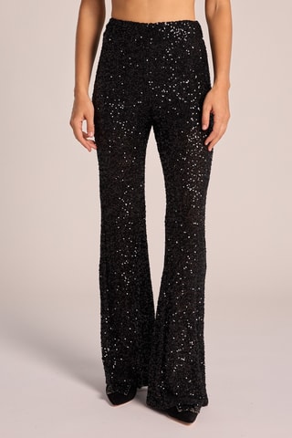 Broek Hoge Taille - Zwart