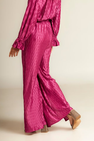Broek Hoge Taille - Fuchsia
