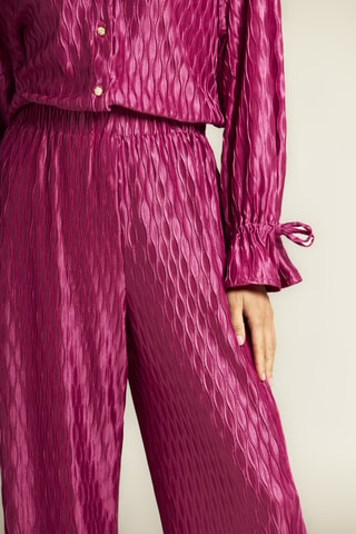 Broek Hoge Taille - Fuchsia