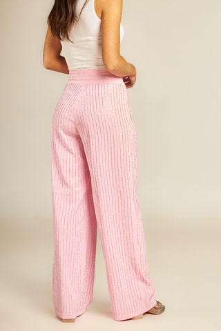Rechte broek- Roze