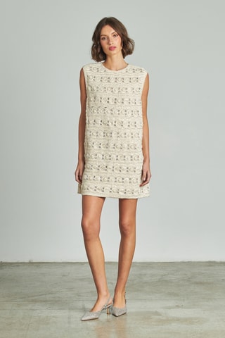 Jurk recht model- Wit