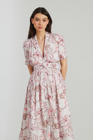 Blouse-jurk Roze