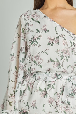 Asymmetrische Jurk - Groen