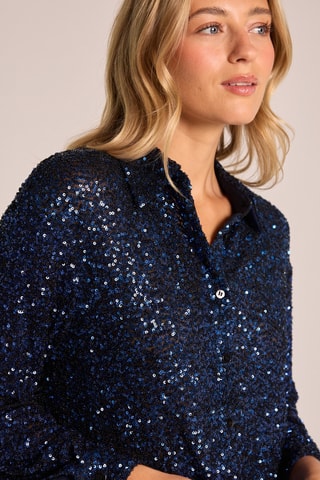 Blouse- Koningsblauw