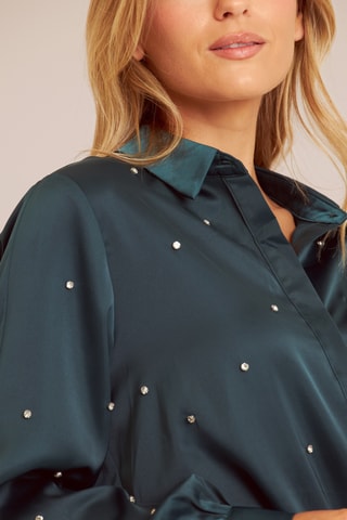 Blouse- Donkergroen