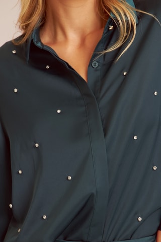 Blouse- Donkergroen