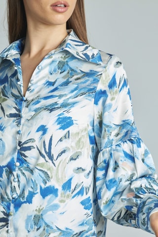 Blouse- Kobaltblauw