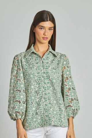 Blouse- Lichtgroen