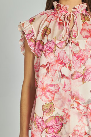 Top. Fuchsia