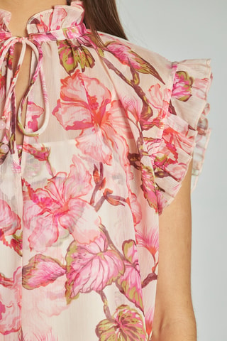 Top. Fuchsia