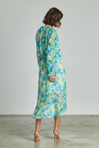 Top. Turquoise