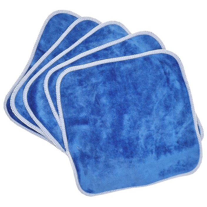 Lingettes démaquillantes - Bleu nuit - Visage - 5 unités