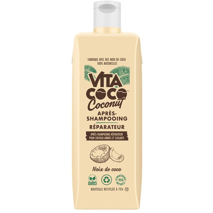 Après-shampoing réparateur - Noix de coco - Cheveux abîmés - 400 ml