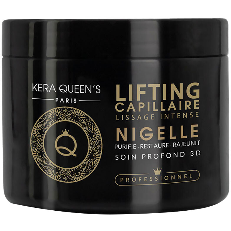Masque lifting capillaire purifiant & restaurateur - Nigelle - Cheveux secs, cassants & dévitalisés - 500 ml