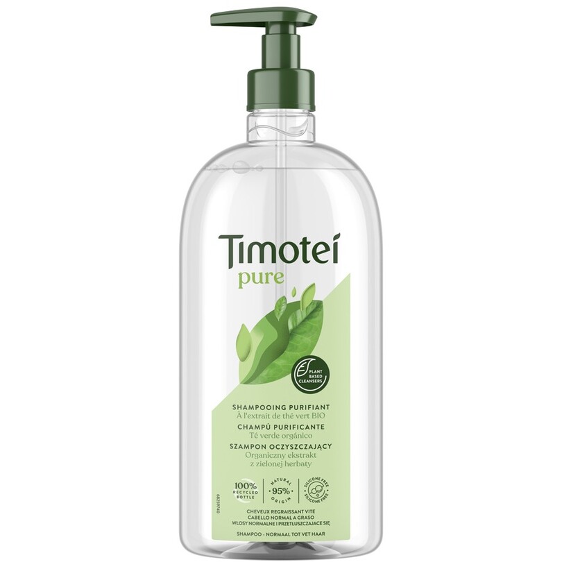 Shampoing purifiant - Thé vert bio - Cheveux gras - 750 ml